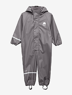Rainwear suit -PU - GREY
