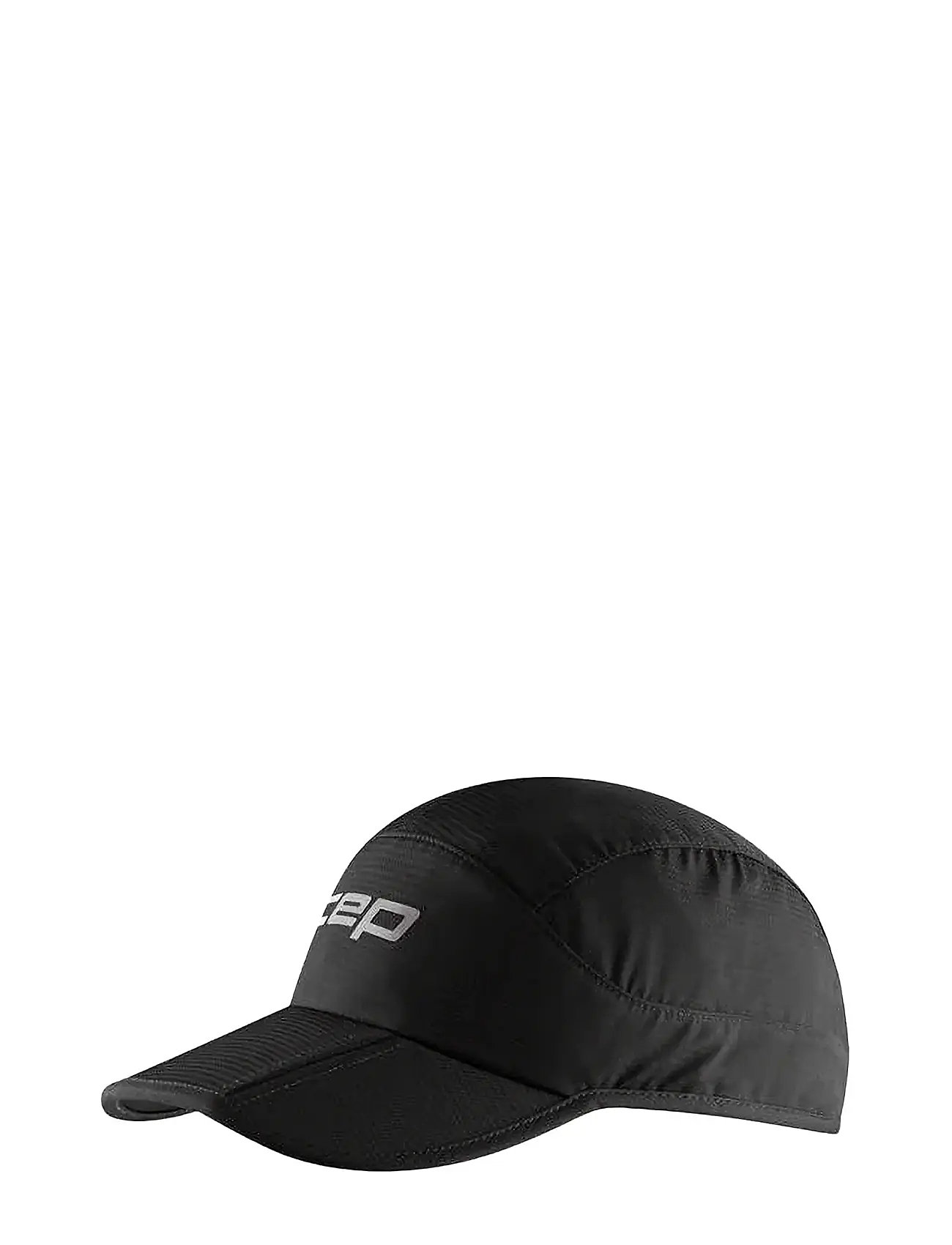 CEP Core Run Foldable Cap, One Size, Black, Sport Accessories > Sport Caps, Dame