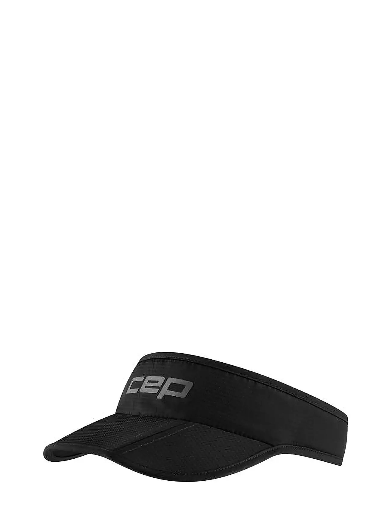 CEP Core Run Foldable Visor, One Size, Black, Sport Accessories > Sport Caps, Dame
