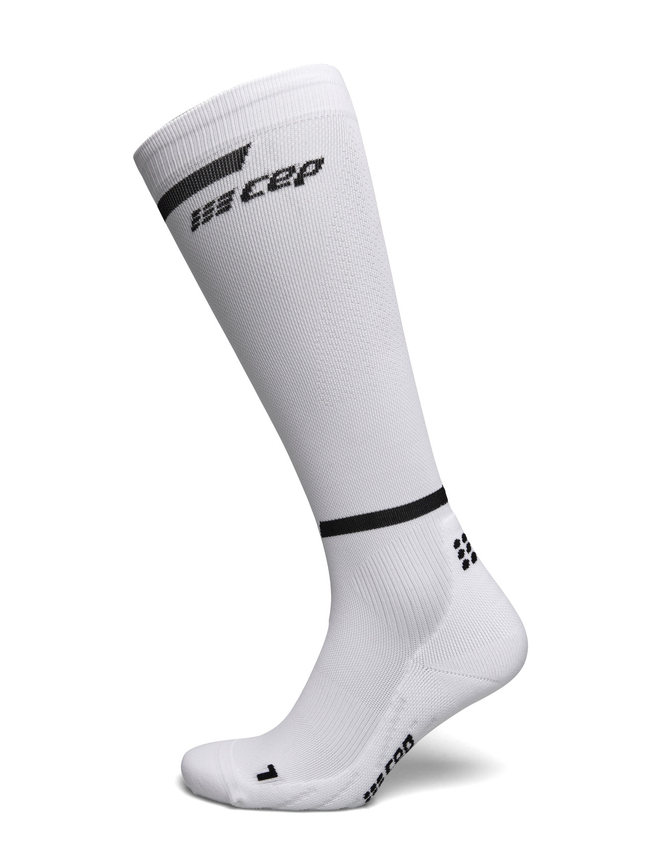 Cep The Run Socks, Tall, V4, Men White CEP