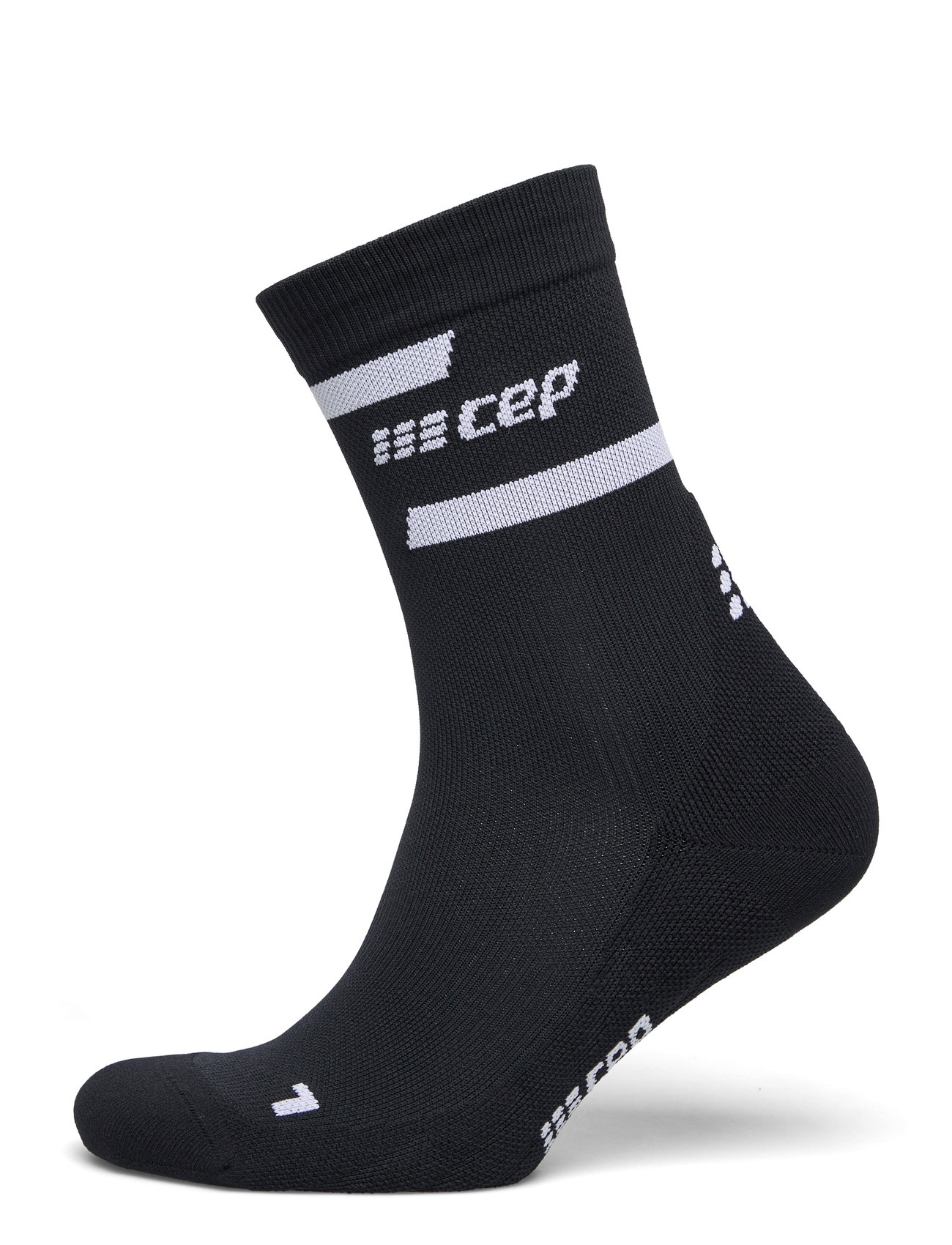 Cep The Run Socks, Mid Cut, V4, Men Black CEP