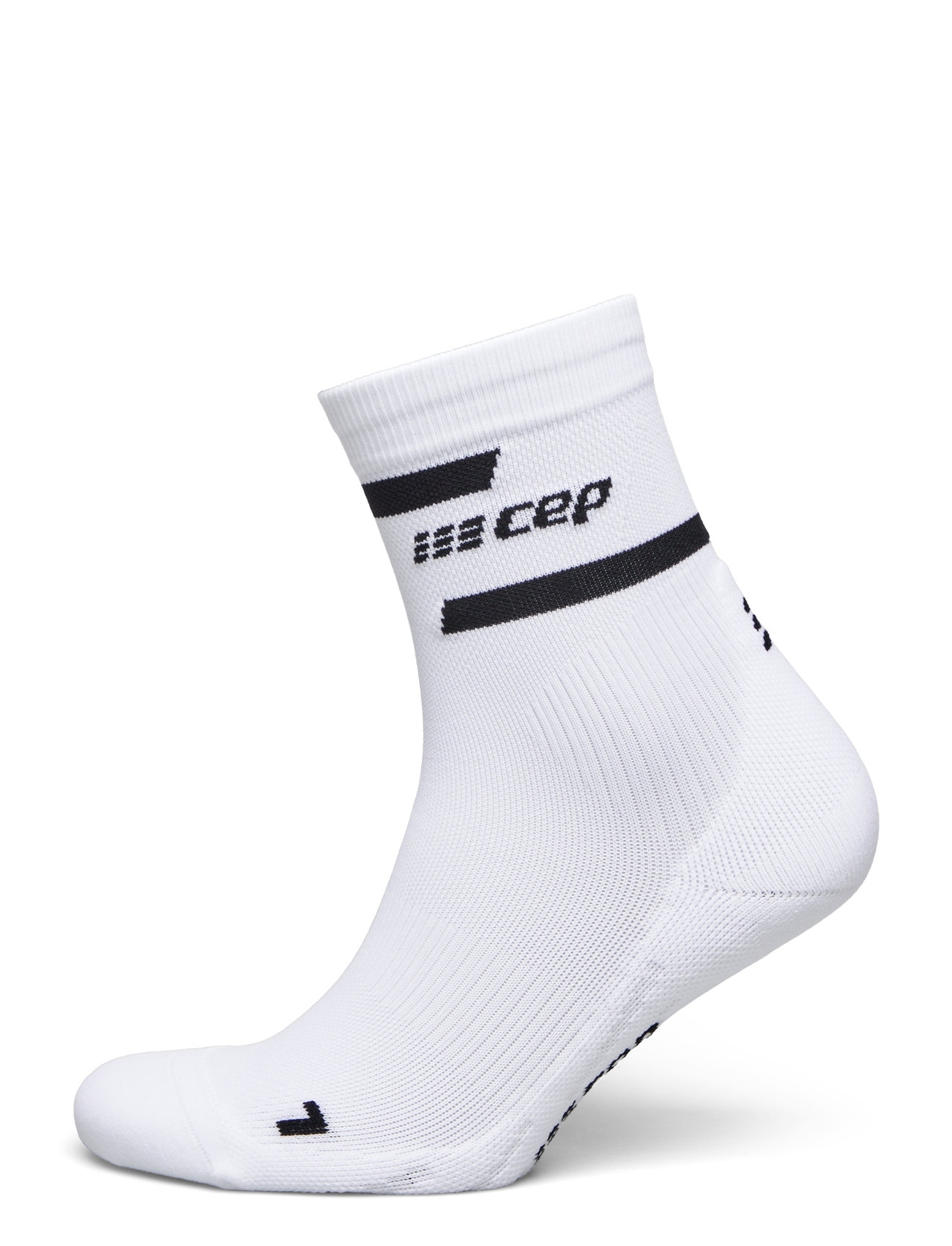 Cep The Run Socks, Mid Cut, V4, Men White CEP