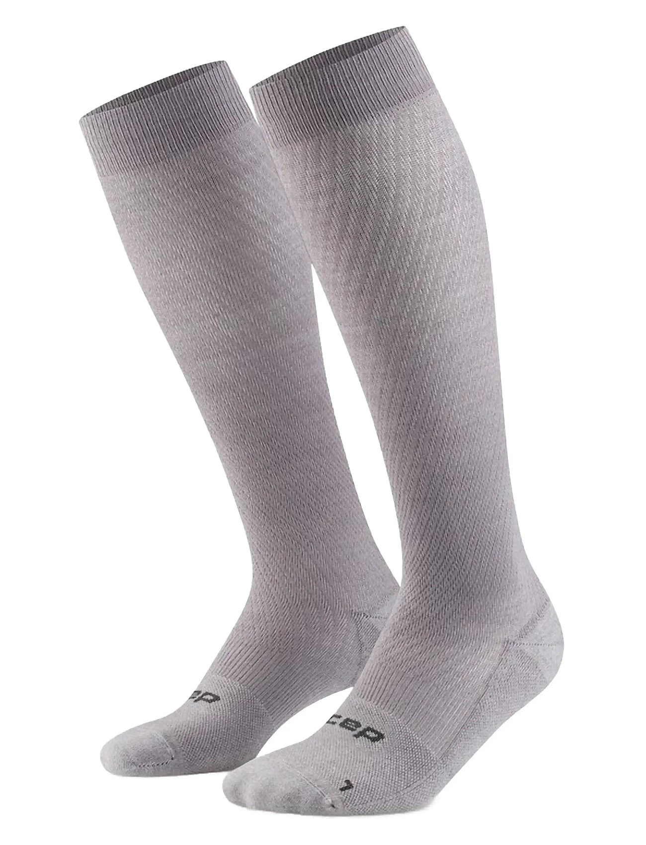 CEP Core Flight Socks, Tall, 2.0, II, Grey, Sport Clothing > Sport Socks, Dame