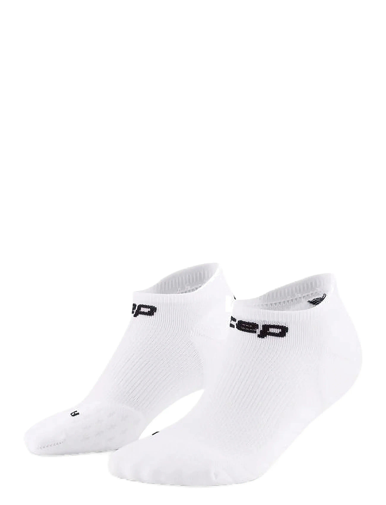 CEP Core Run Socks, No Show, 5.0, III, White, Sport Clothing > Sport Socks, Dame