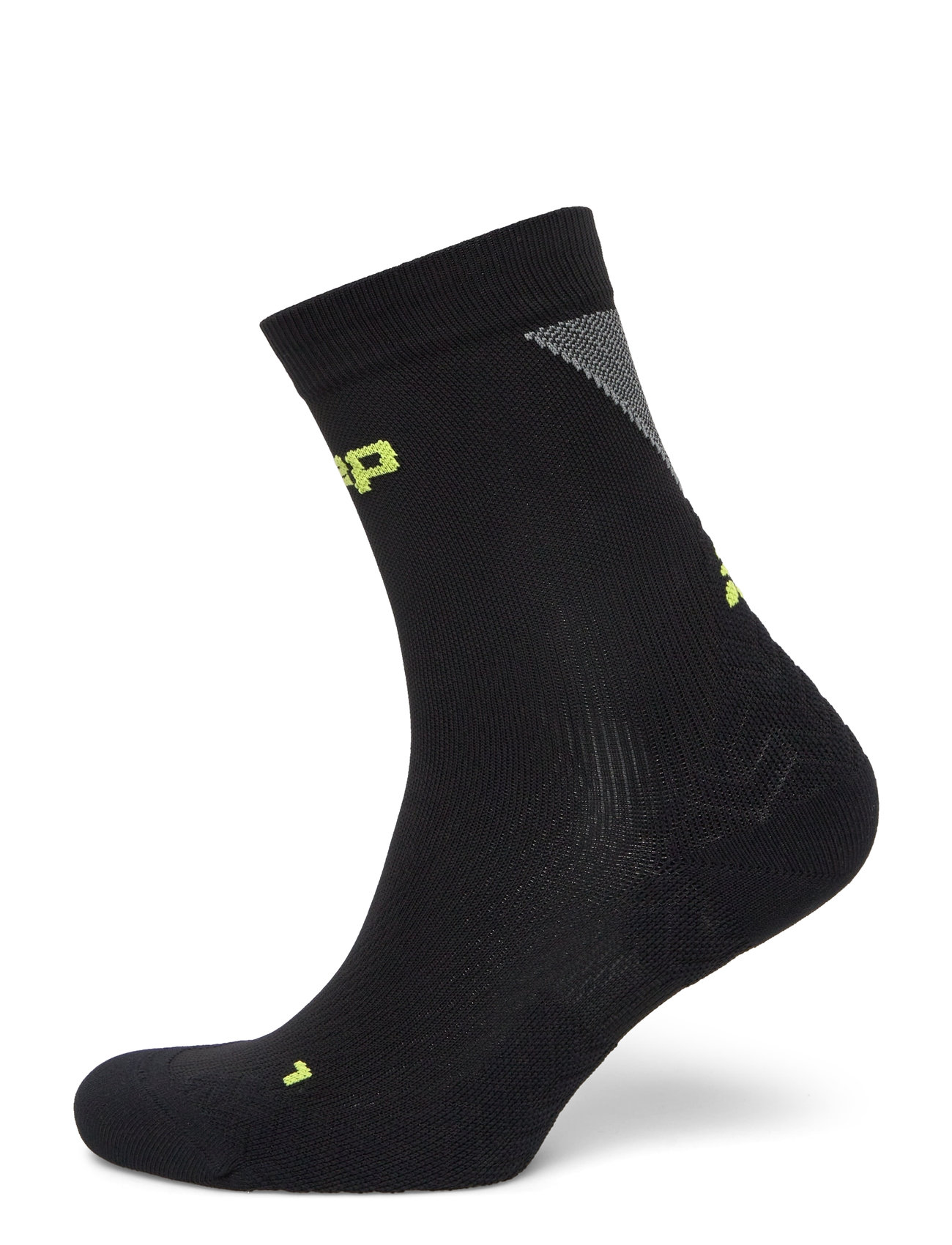 CEP Core Run Ultralight Socks, Mid Cut, 4.0, III, Black, Sport Clothing > Sport Socks, Dame