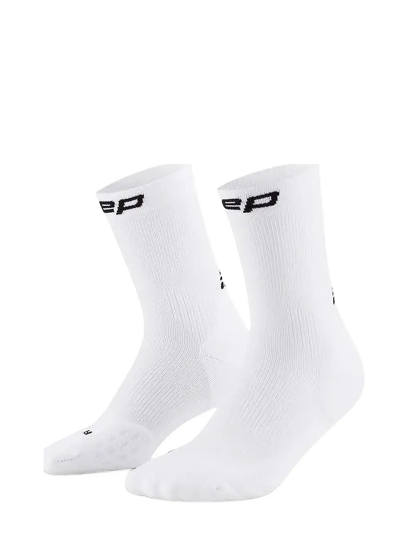 CEP Core Run Socken, Mid Cut, 5.0 Weiß - 42-45 - Herren