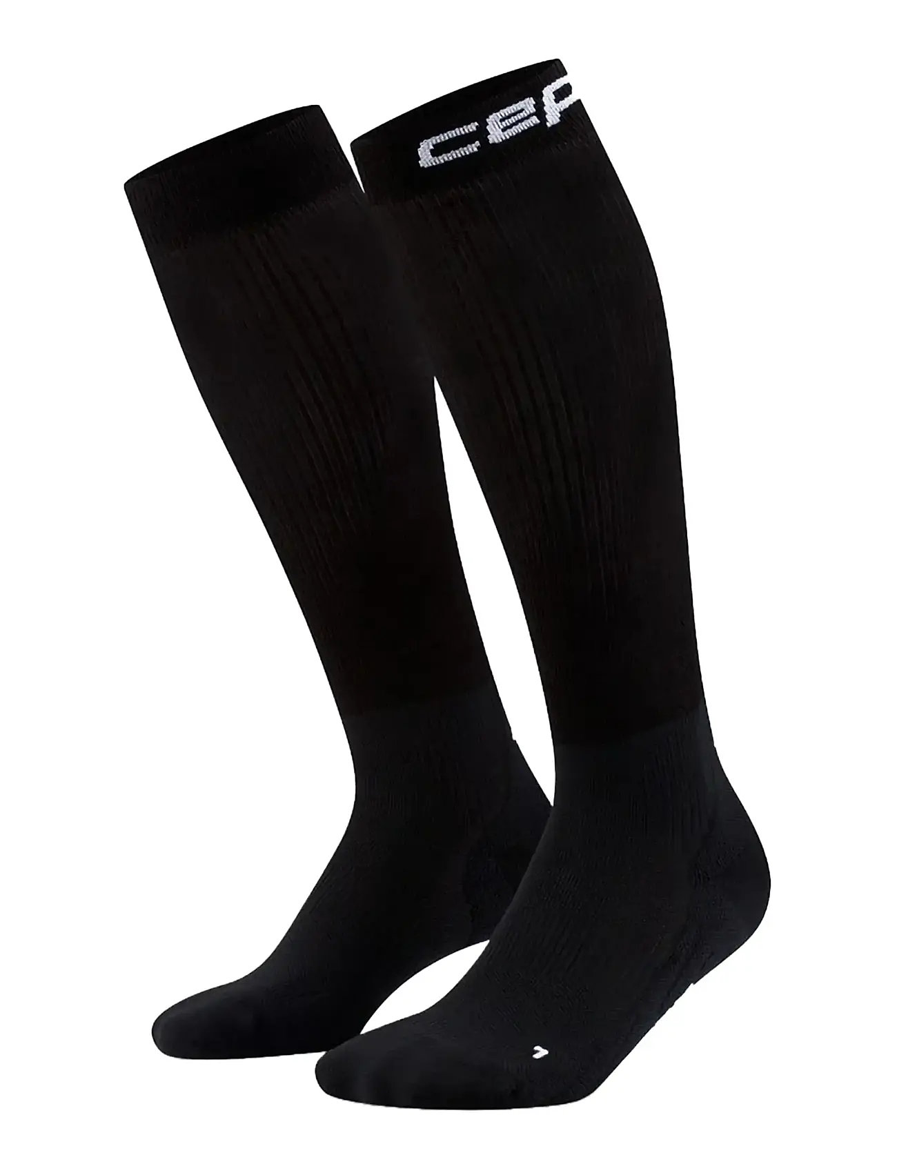 CEP Core Recovery Socks, Tall, 2.0, IV, Black, Sport Clothing > Sport Socks, Dame
