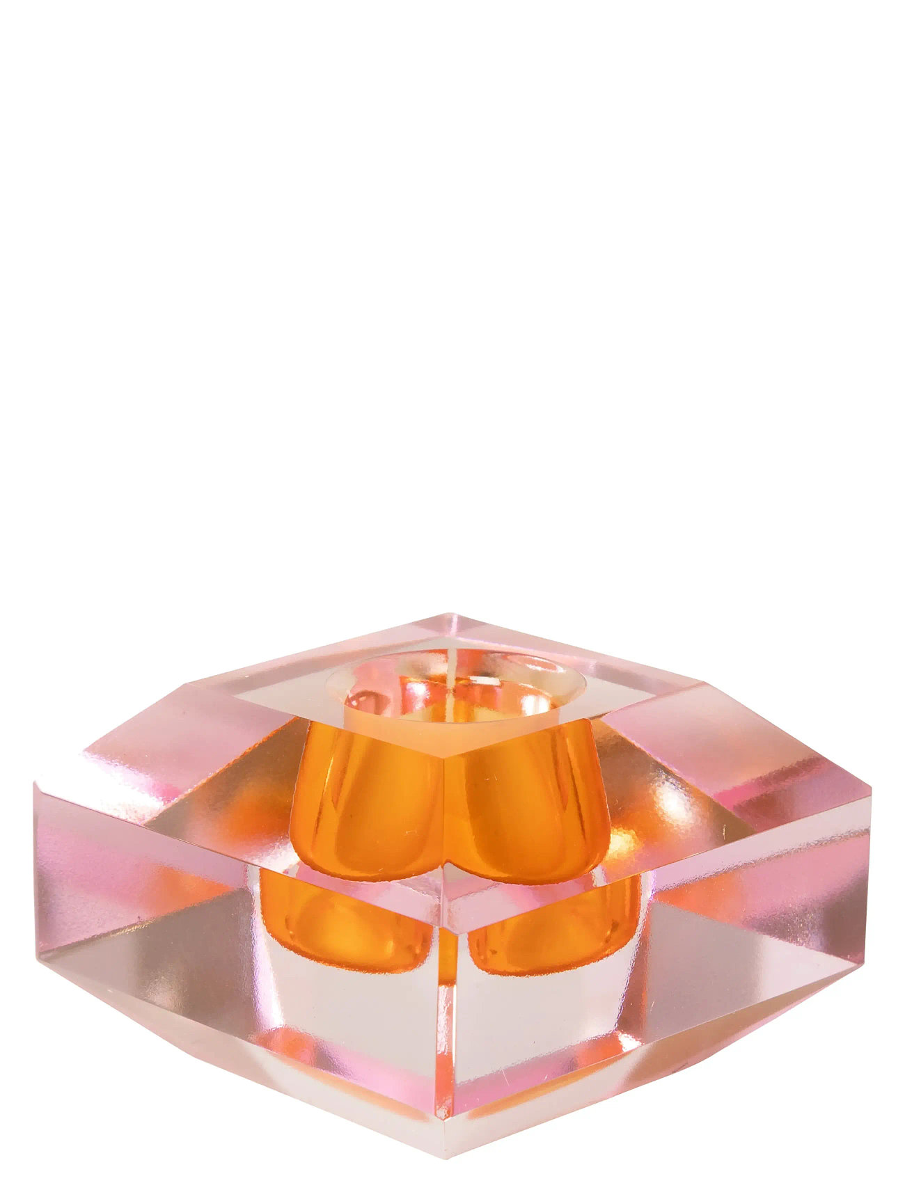 C'EST BON Crystal Candle Holder Pink - H4CM - Unisex