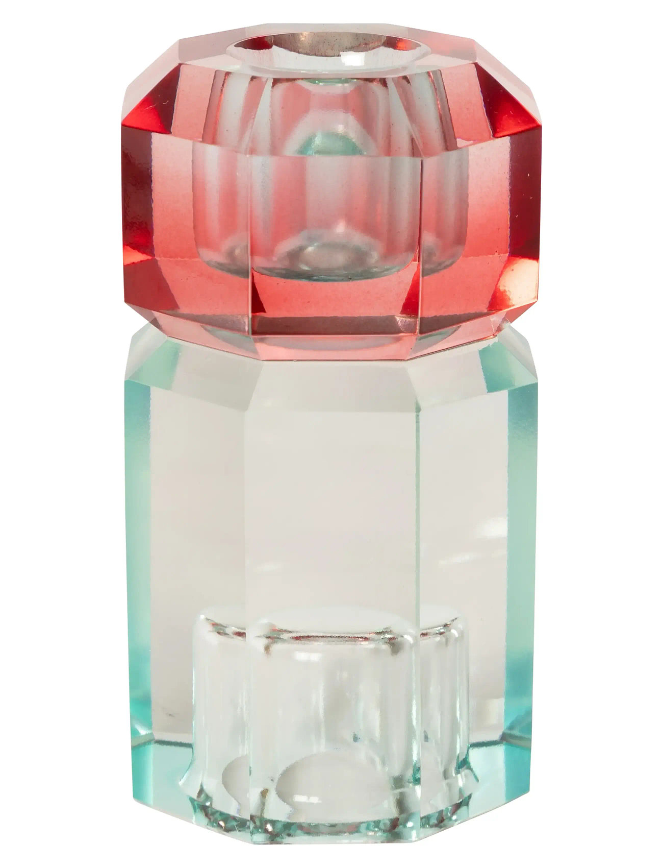 C'EST BON Crystal Candle Holder Rot - H9.5CM - Unisex