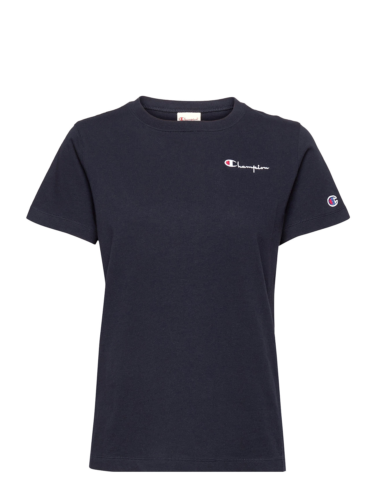 Crewneck T-Shirt T-shirts & Tops Short-sleeved Sininen Champion Reverse Weave