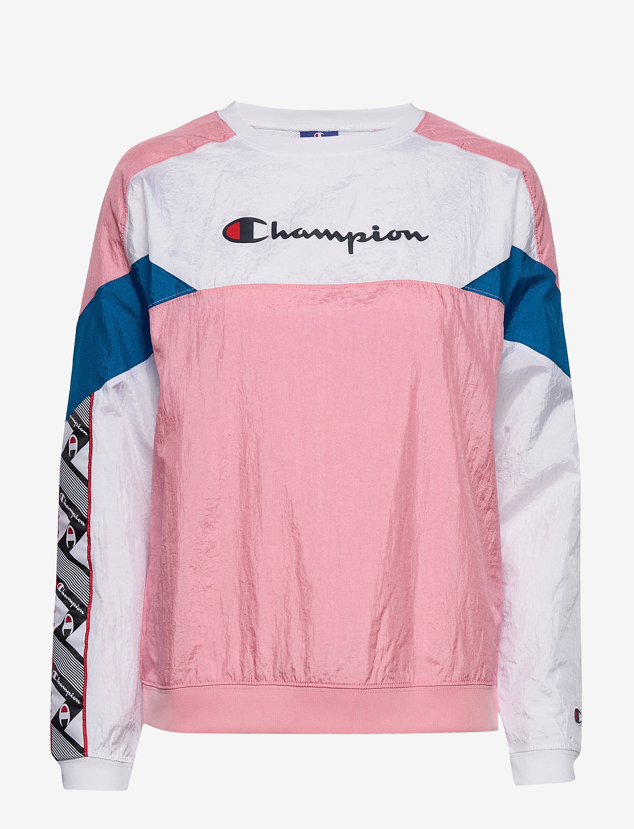light pink sweatshirt champion