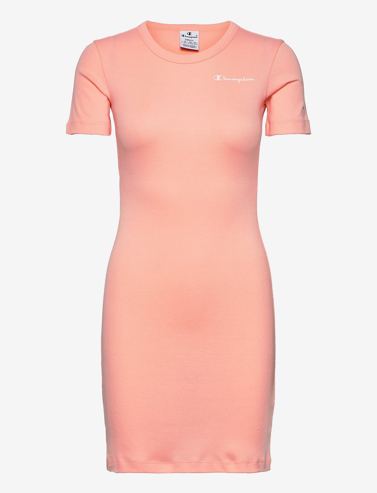 peach nike dress