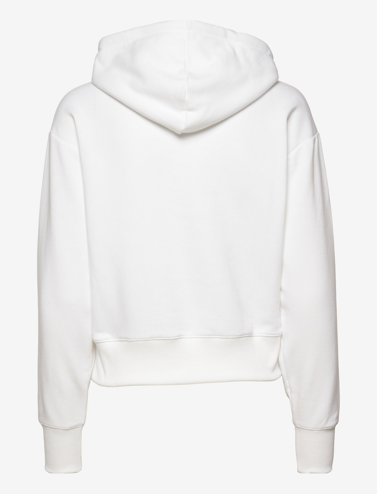 New White Plain Hoodie Hooded Pullover Sweatshirt Solid White Fleece Cotton M-2X