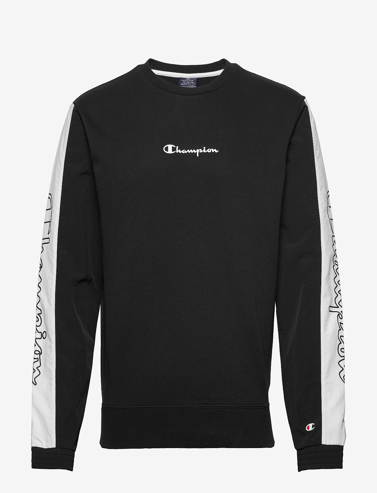 champion crewneck black