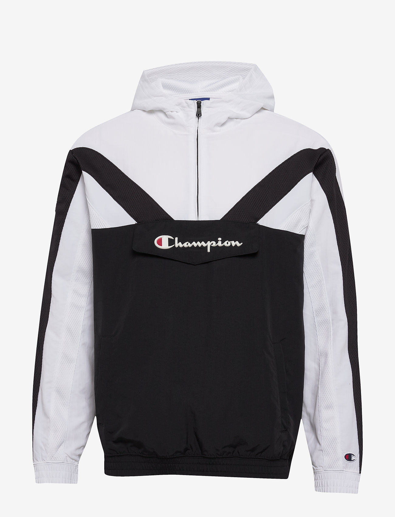 champion black half zip