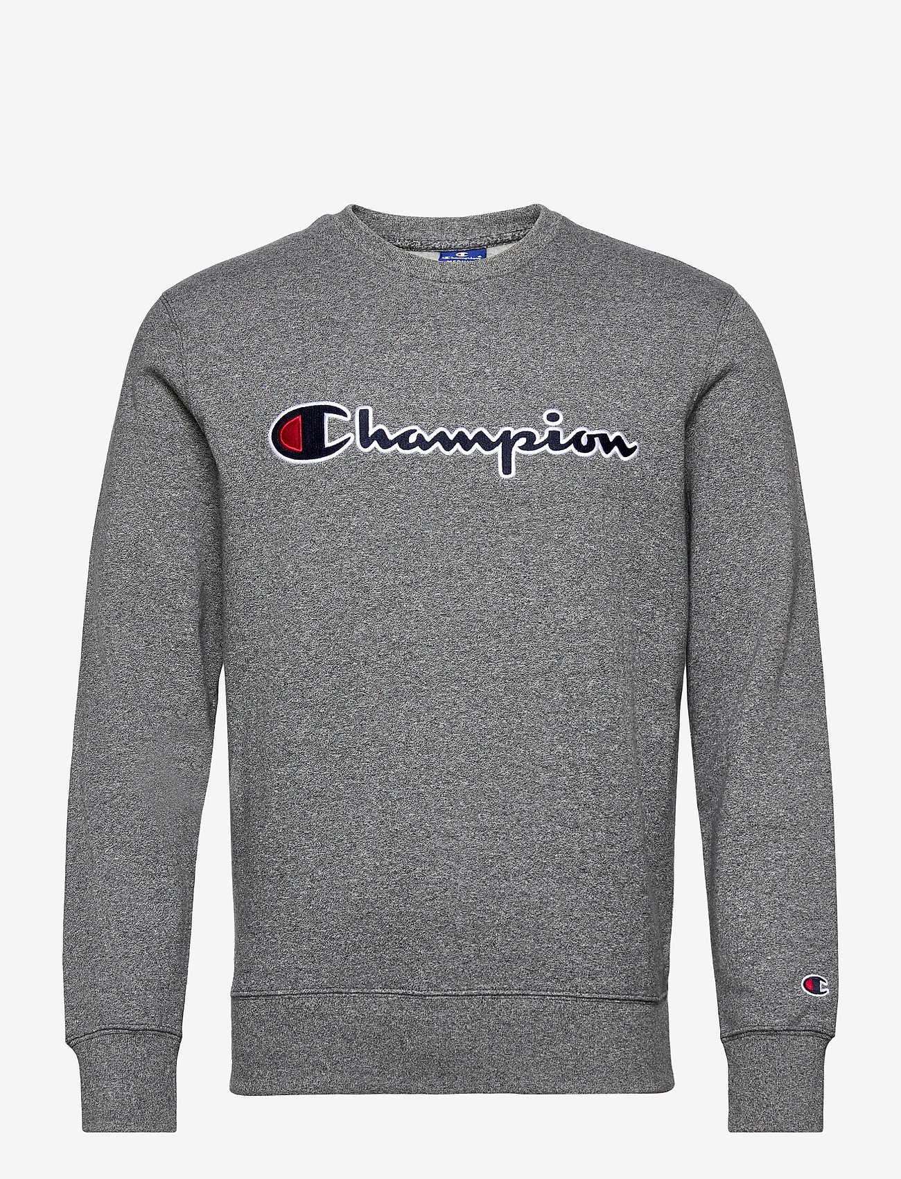 velsignelse Observation sekvens Champion Crewneck Sweatshirt (Dark Graphite Grey Melange Jasp├¿ Top Dyed),  450 kr | Stort udvalg af designer mærker | Booztlet.com