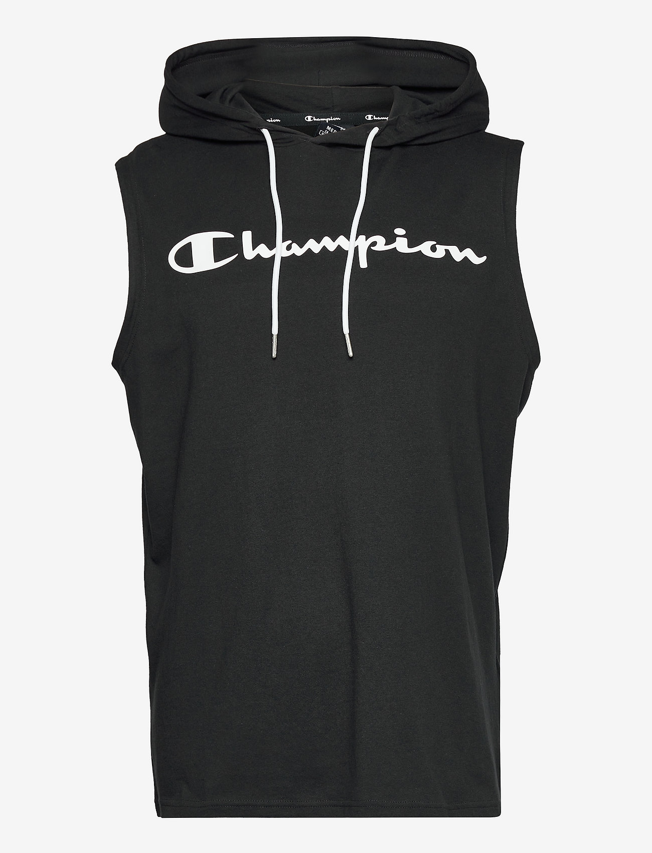 hooded sleeveless top