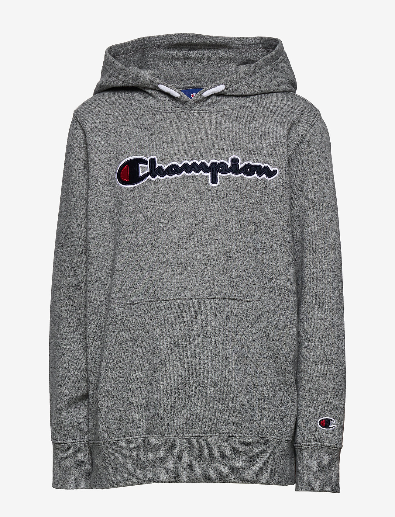 champion hooded sweatshirt grey