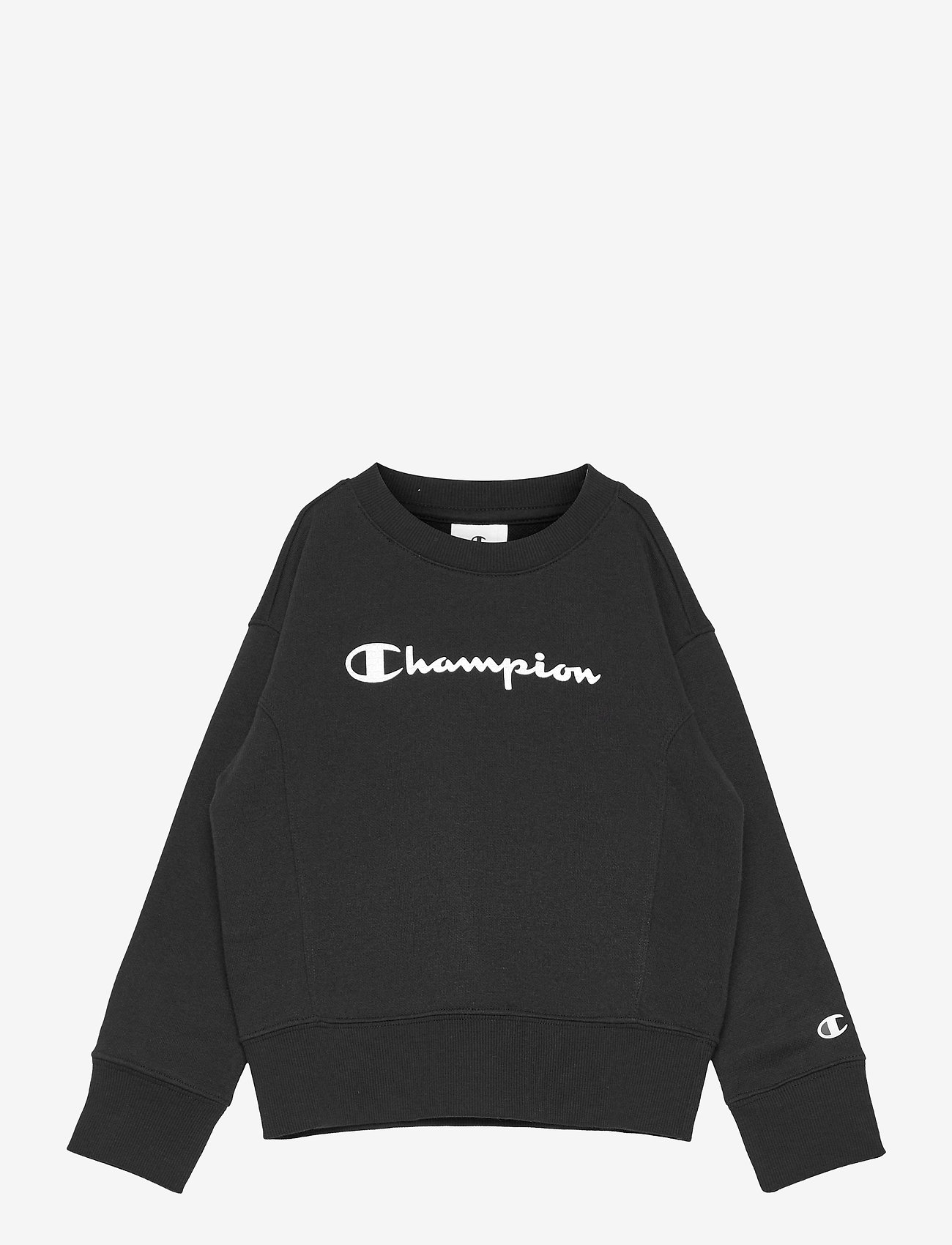 crewneck champion black