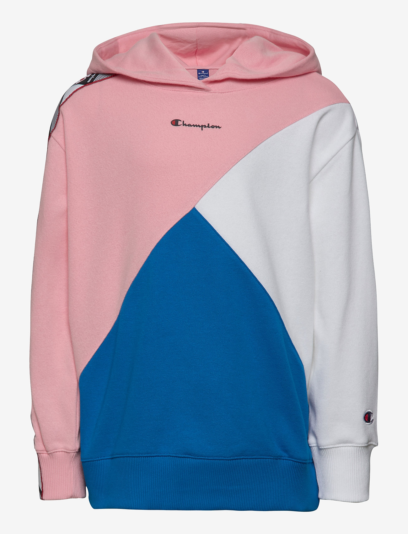 champion hooded sweatshirt pink