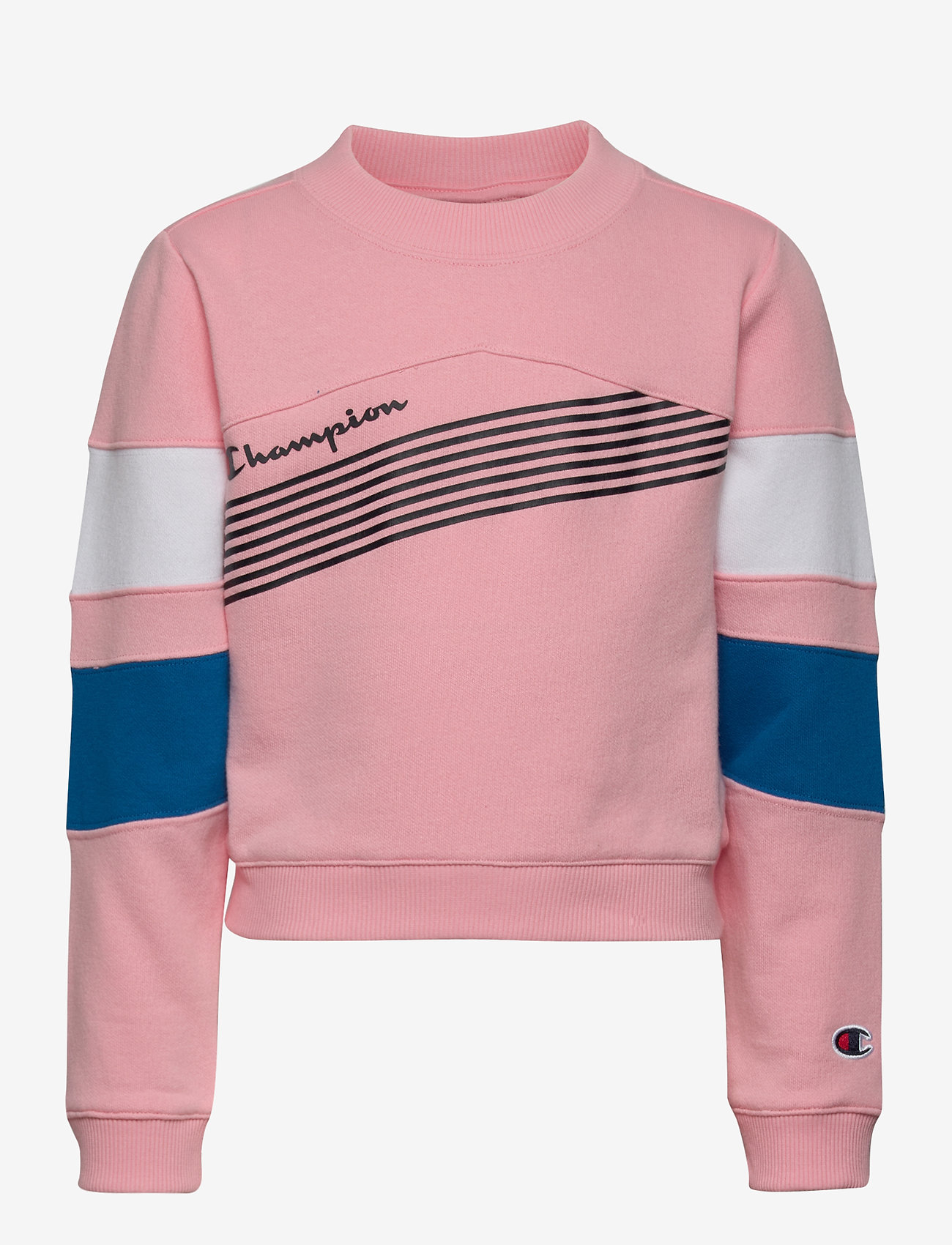 pink champion crewneck sweatshirt