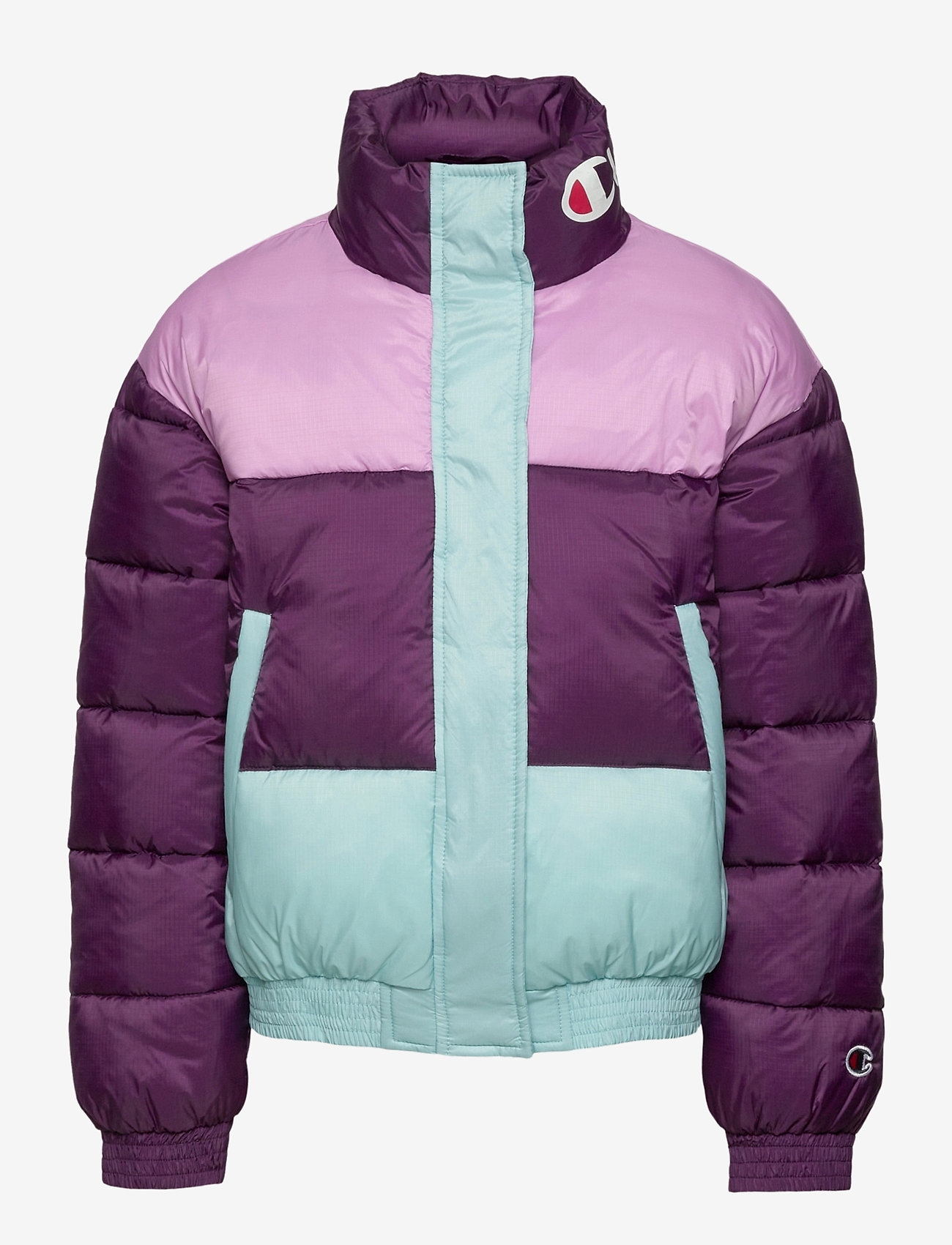 champion white puffer jacket