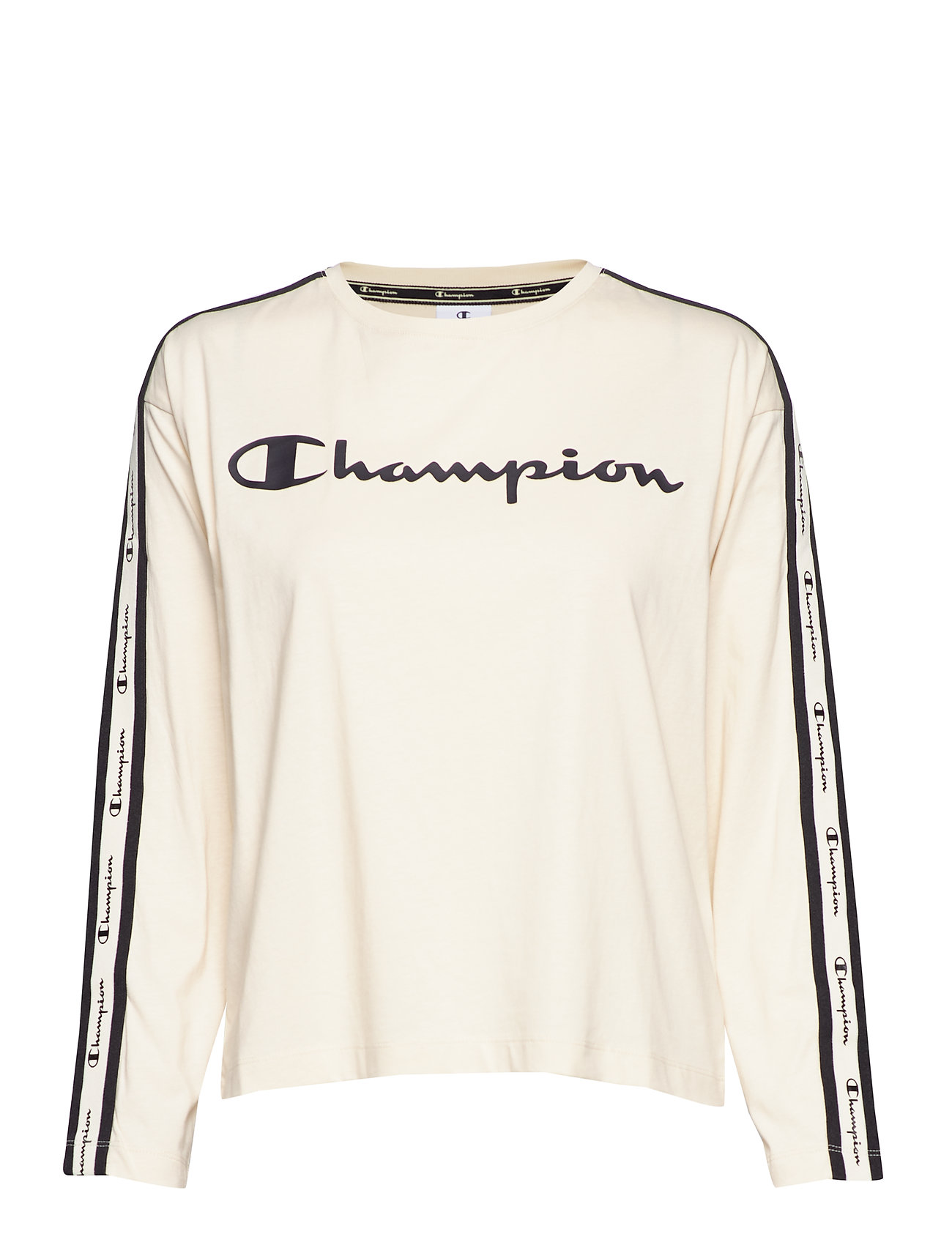 champion long sleeve t shirt white