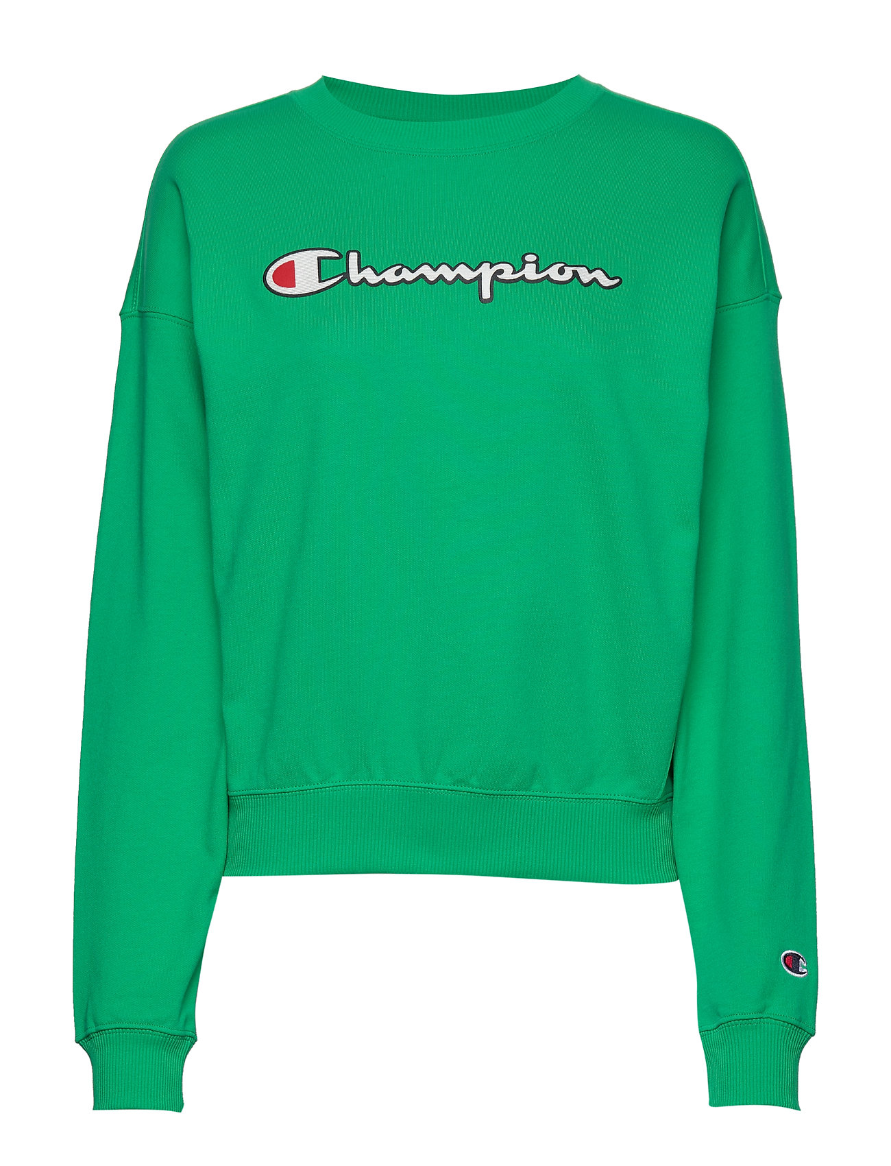 green champion crewneck sweatshirt