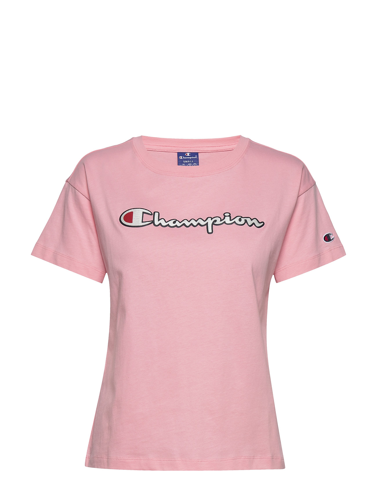 Champion Crewneck T-shirt (Candy Pink 