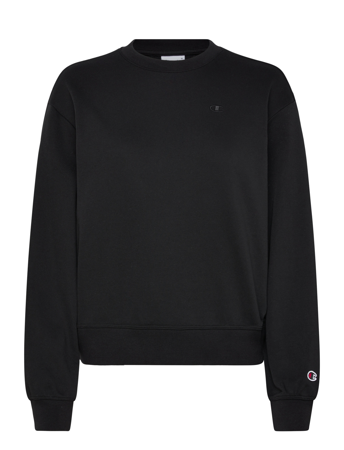 CHAMPION Crewneck Sweatshirt Schwarz - L - Damen