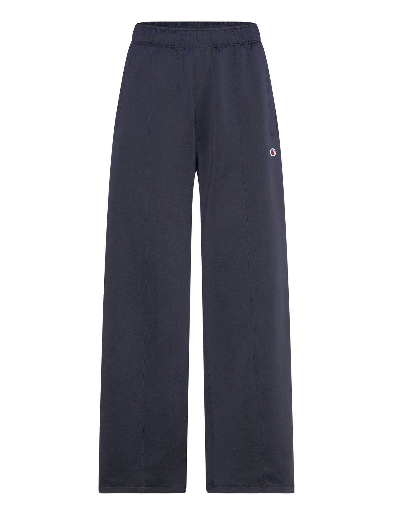 Champion Wide Leg Pants, S, Navy, Sport Pants > Sport Training Pants, Dame