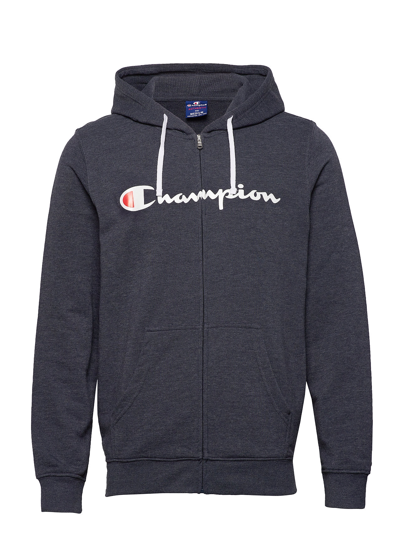 Champion Hooded Full Sweatshirt (Navy 