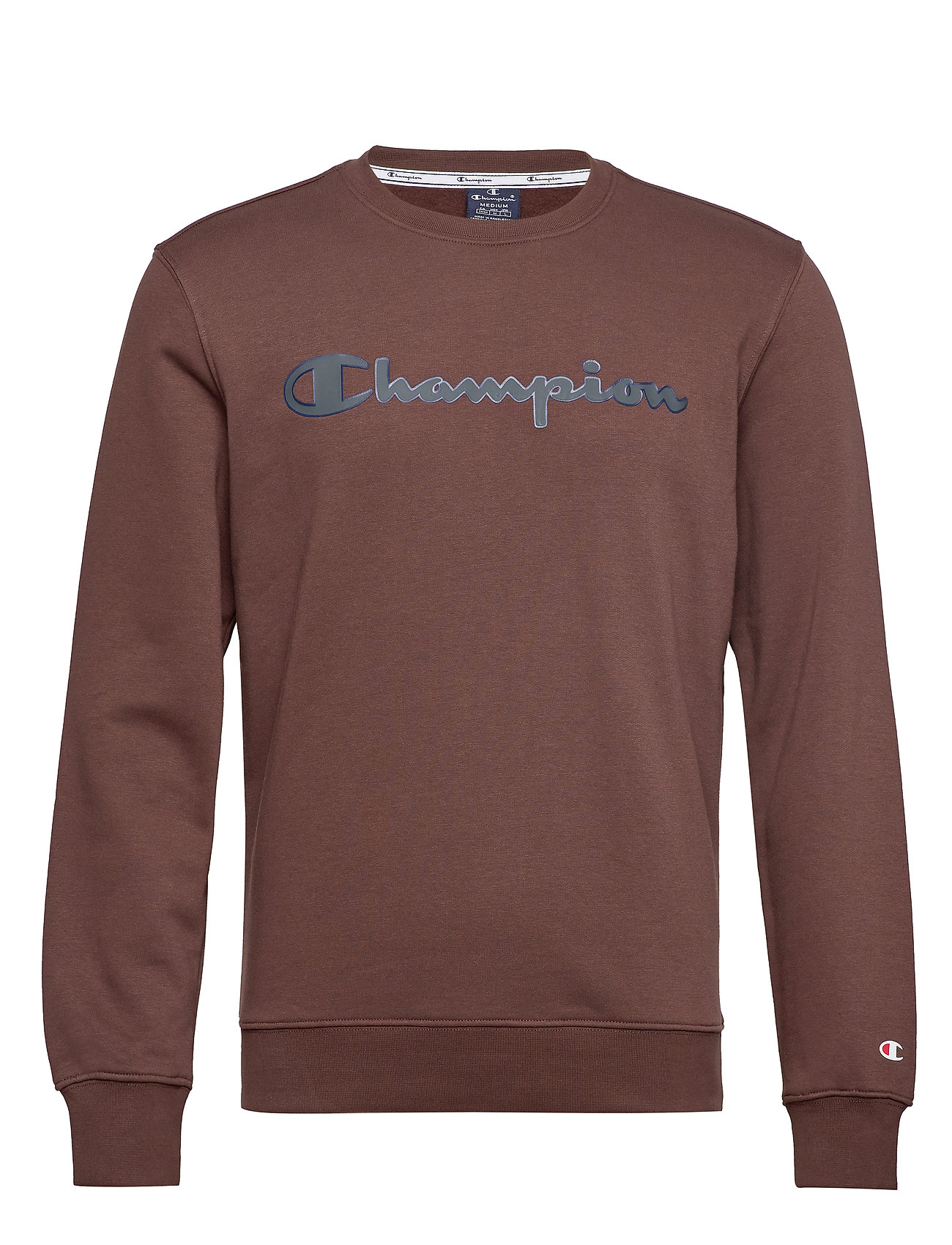 champion crewneck sweatshirt brown