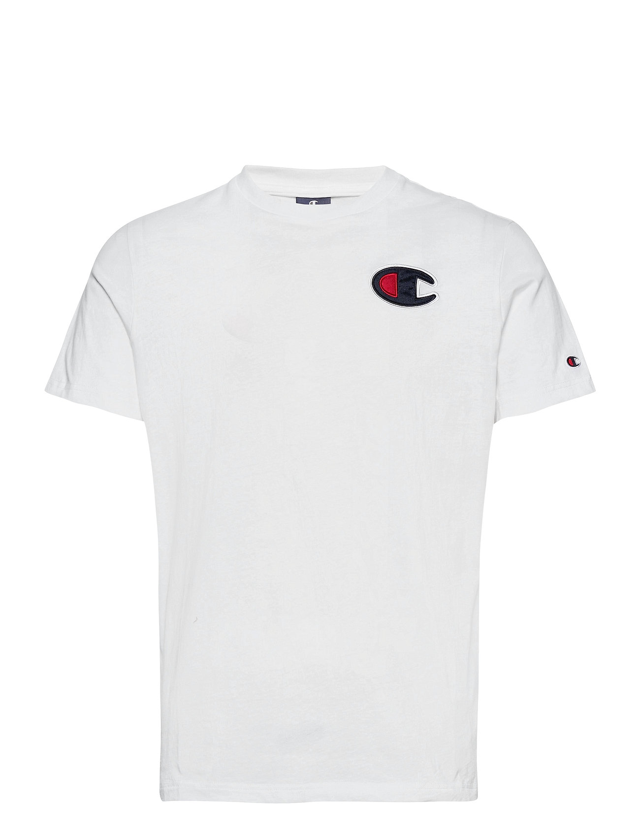 Crewneck T-Shirt T-shirts Short-sleeved Valkoinen Champion