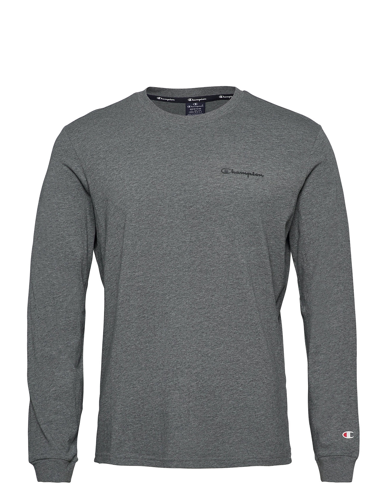 Long Sleeve Crewneck T-Shirt T-shirts Long-sleeved Harmaa Champion