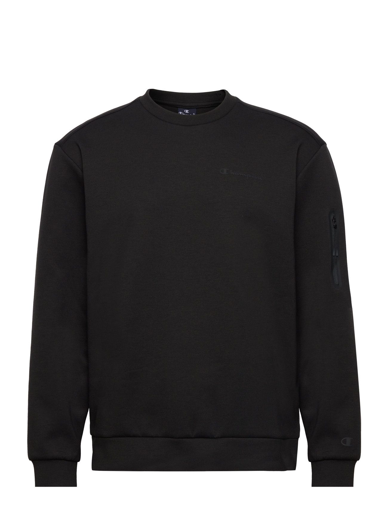 Crewneck Sweatshirt Sport Sweatshirts & Hoodies Sweatshirts Black Champion