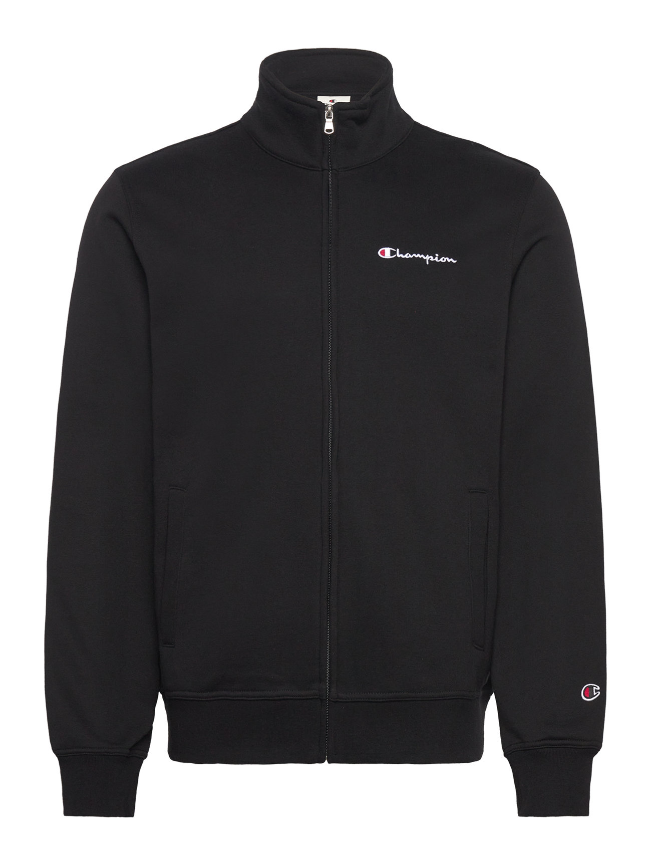 Full Zip Sweatshirt Tops Sweatshirts & Hoodies Sweatshirts Black Champion