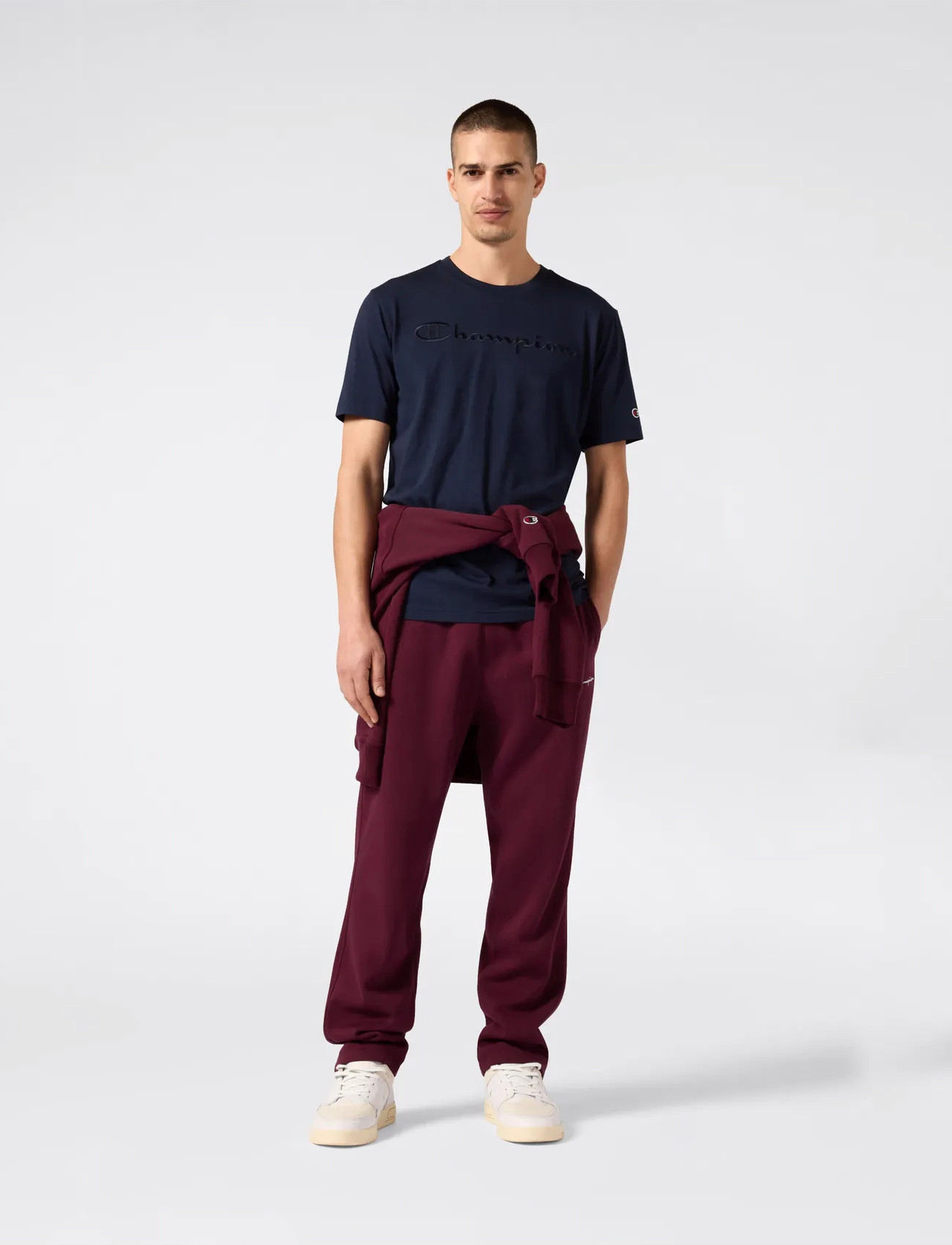Champion Ss Tee, S, Navy, T-Shirts > Kortærmede, Herre