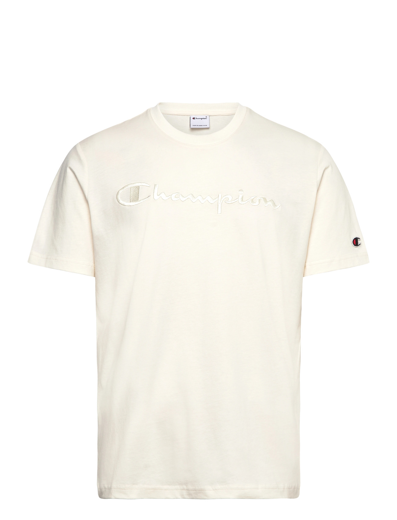 Champion Ss Tee, XS, Cream, T-Shirts > Kortærmede, Herre