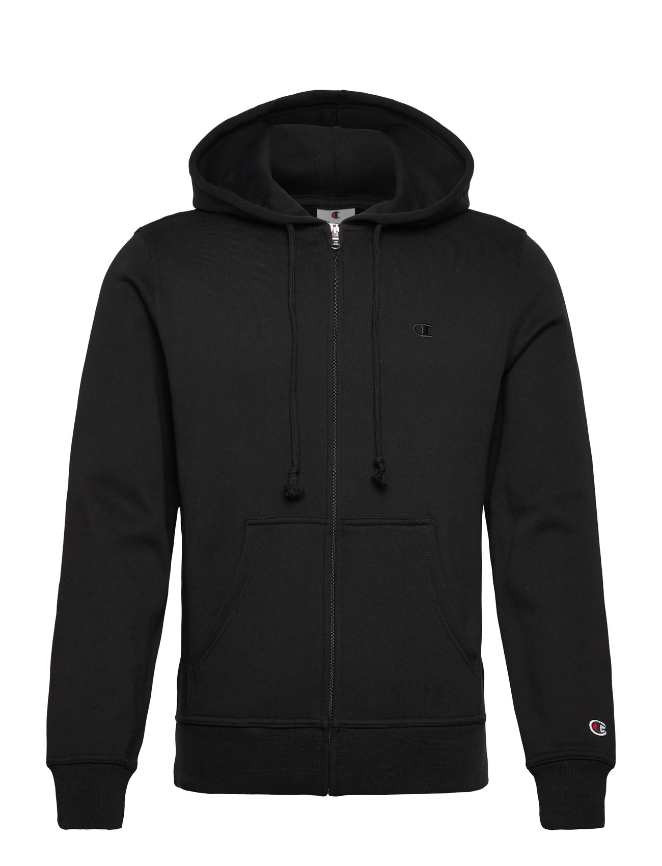 CHAMPION Full Zip Hoodie Sweatshirt Schwarz - XL - Herren