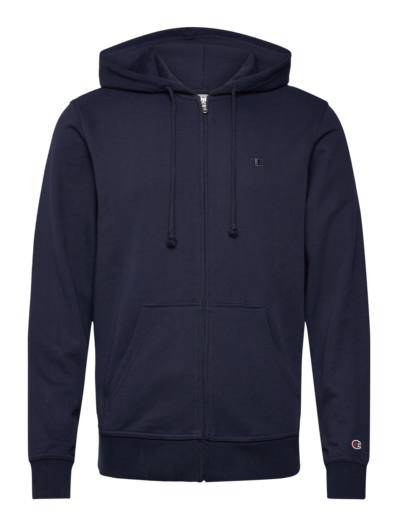Champion Full Zip Hoodie Sweatshirt, XS, Navy, Sweatshirts & Hættetrøjer > Hættetrøjer, Herre