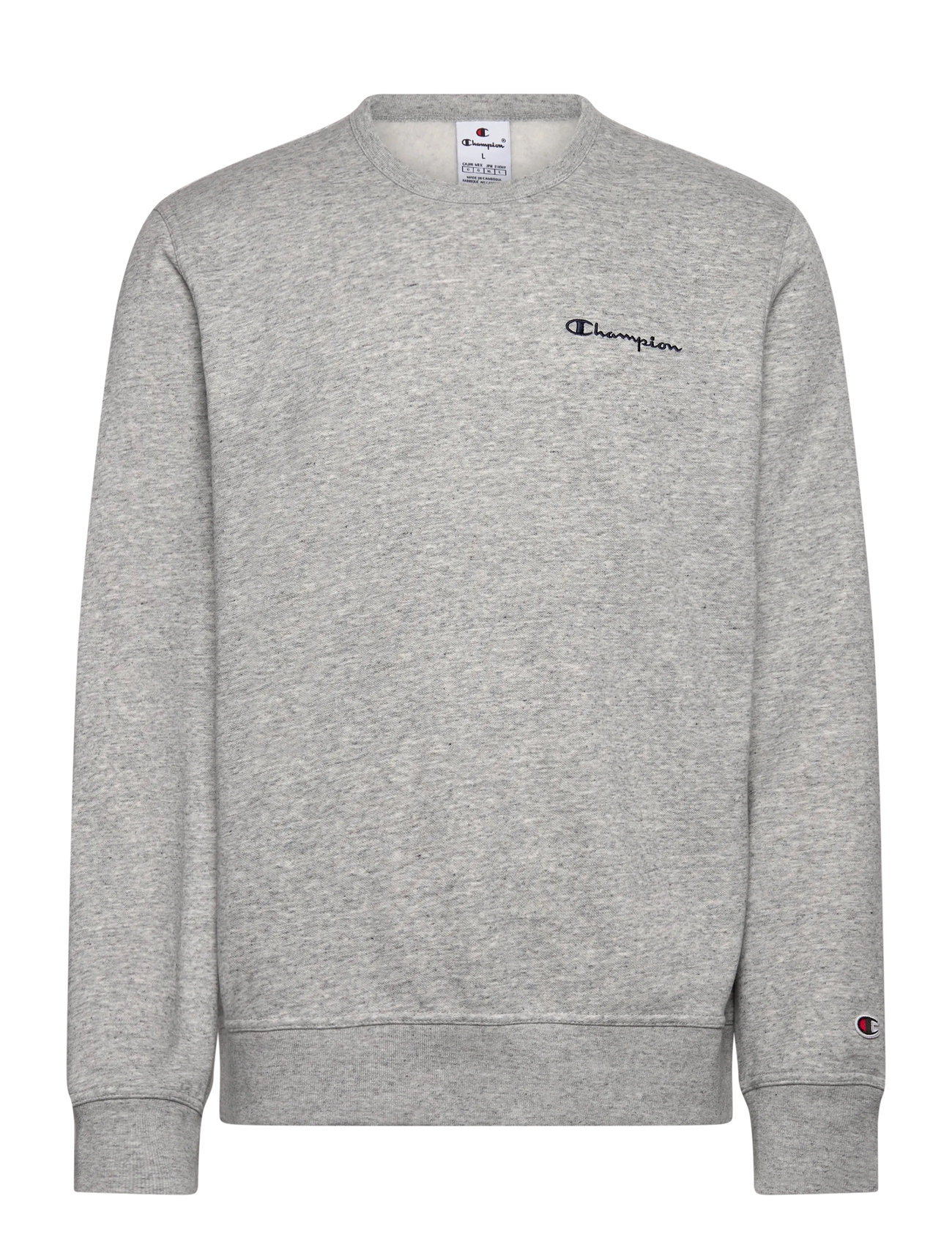 Champion Crewneck Sweatshirt, M, Grey, Sweatshirts & Hættetrøjer > Sweatshirts, Herre