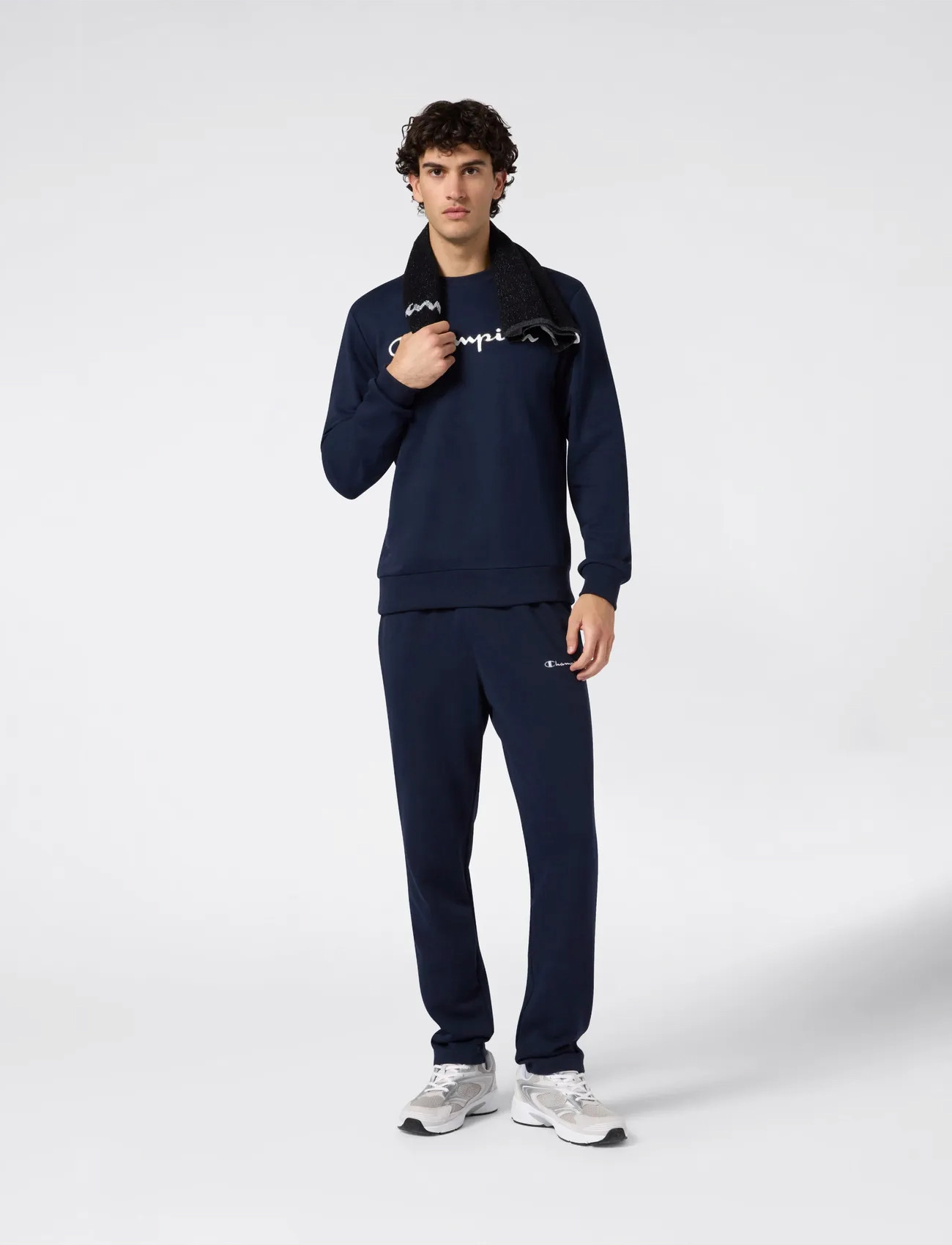 Champion Straight Hem Pants, XS, Black, Sport Pants > Sport Sweatpants, Herre