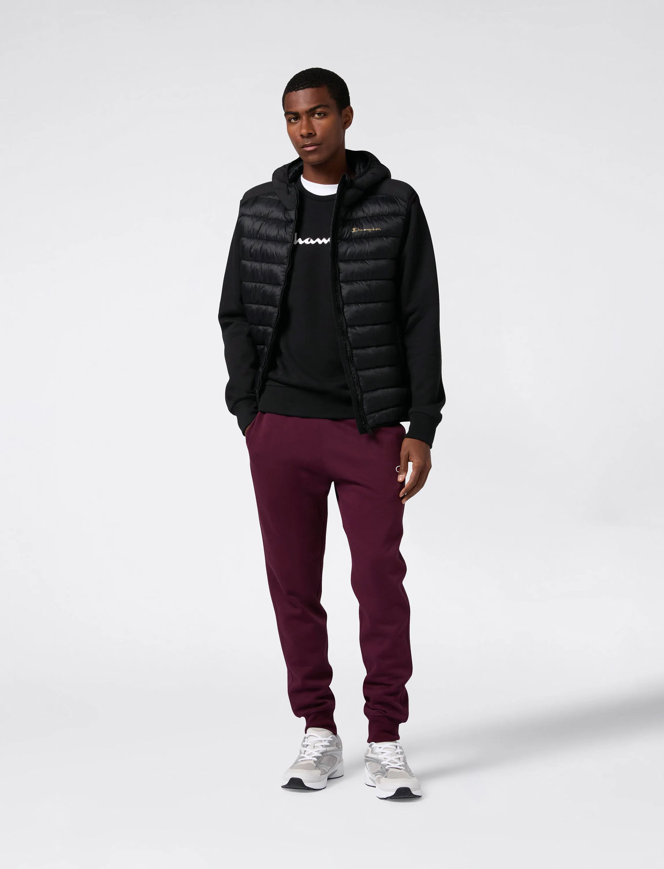 Champion Crewneck Sweatshirt, M, Black, Sweatshirts & Hættetrøjer > Sweatshirts, Herre