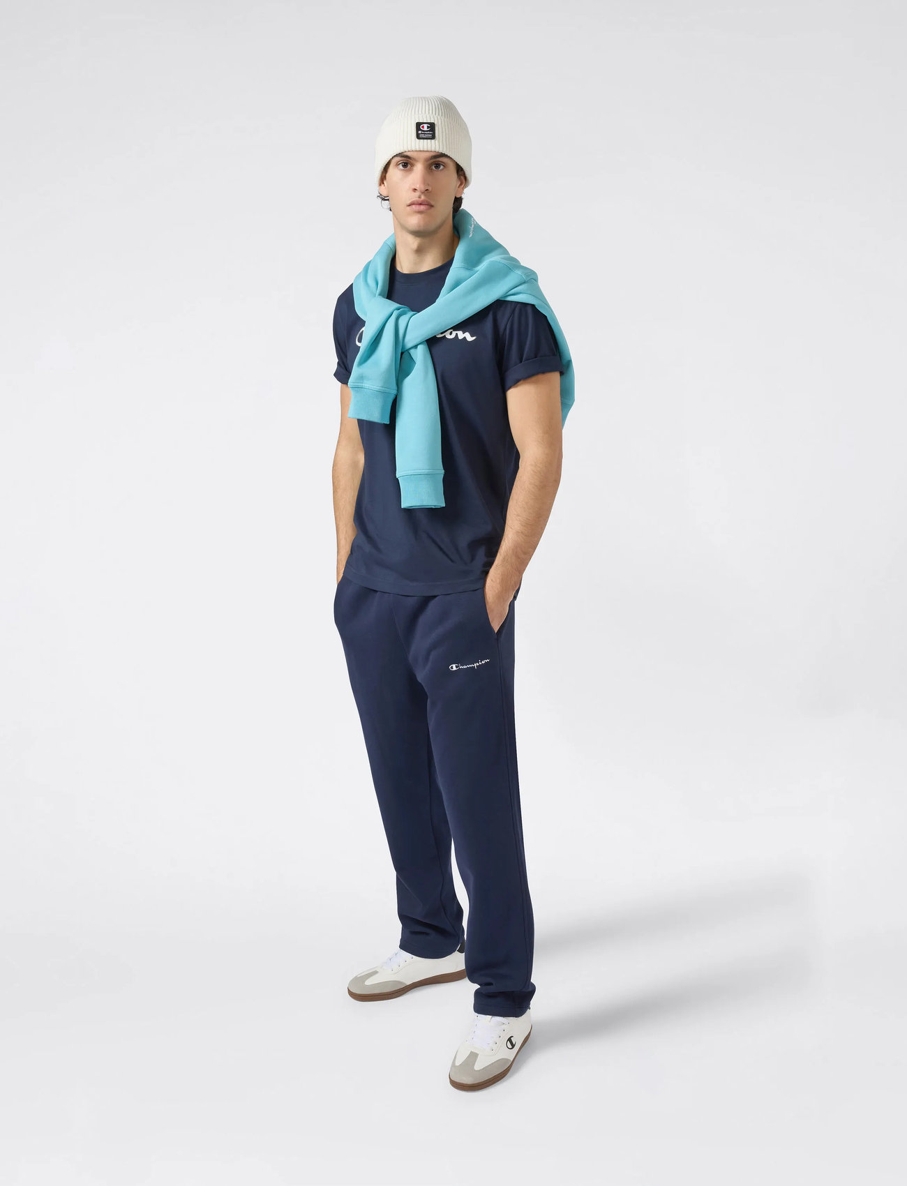 Champion Ss Tee, XL, Navy, T-Shirts > Kortærmede, Herre