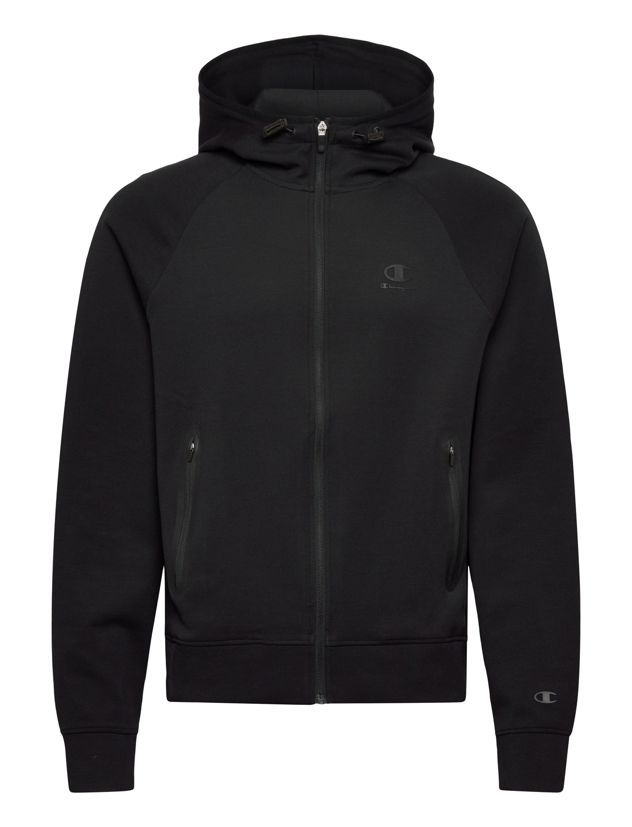 Champion Hooded Full Zip Sweatshirt, L, Black, Sport Sweatshirts & Hoodies > Sport Hoodies, Herre