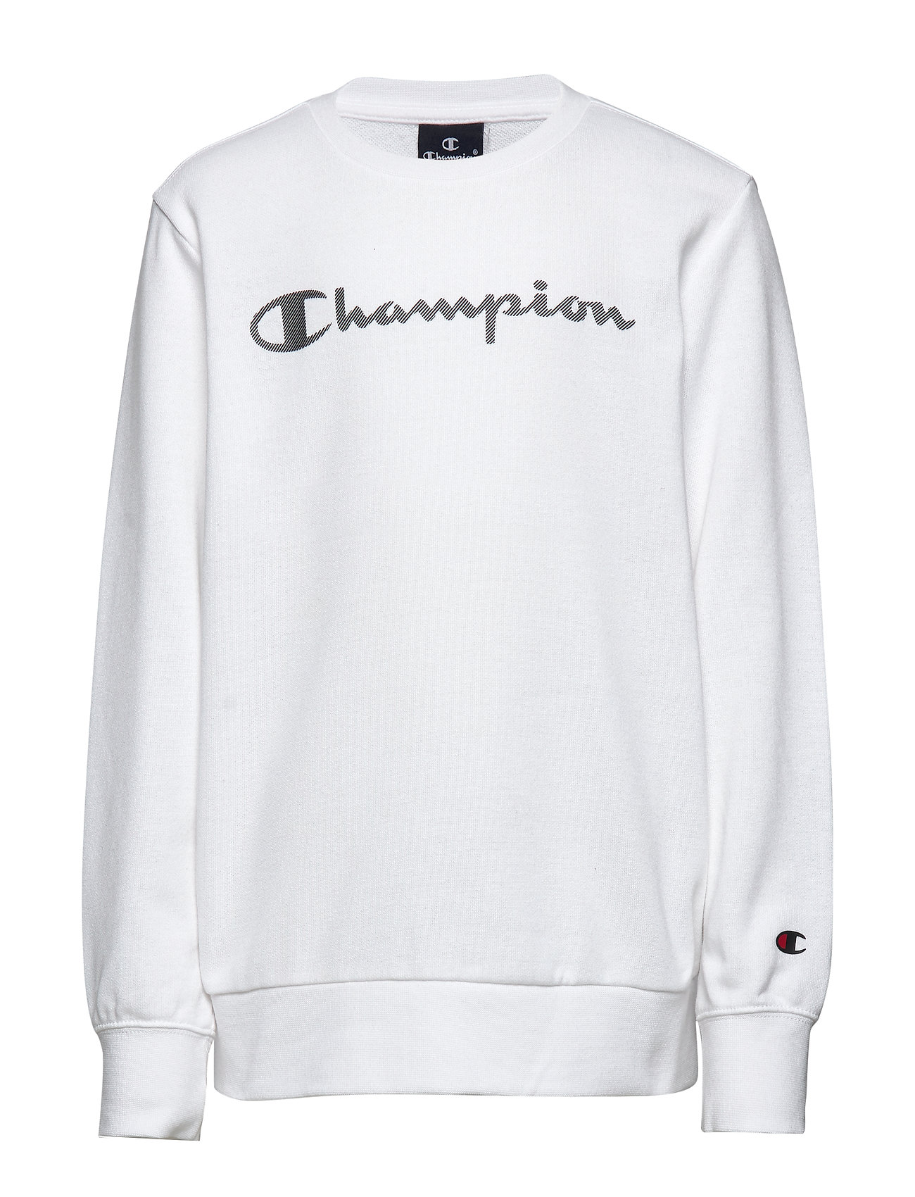 white champion crewneck sweatshirt