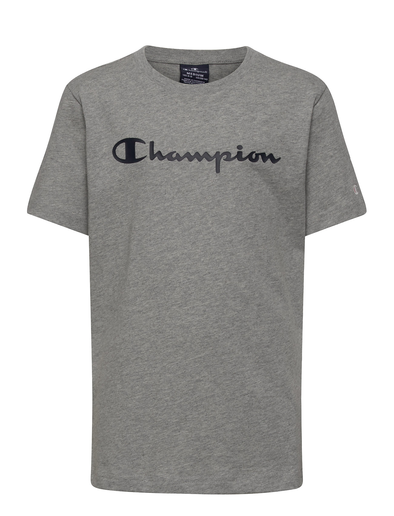 Styre mount Aktiver Crewneck T-Shirt T-shirt Grå Champion t-shirts fra Champion til børn i Sort  - Pashion.dk