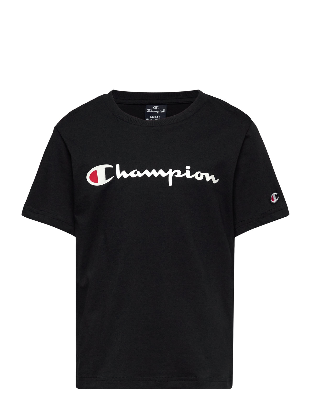 Crewneck T-Shirt Sport T-Kortærmet Skjorte Black Champion