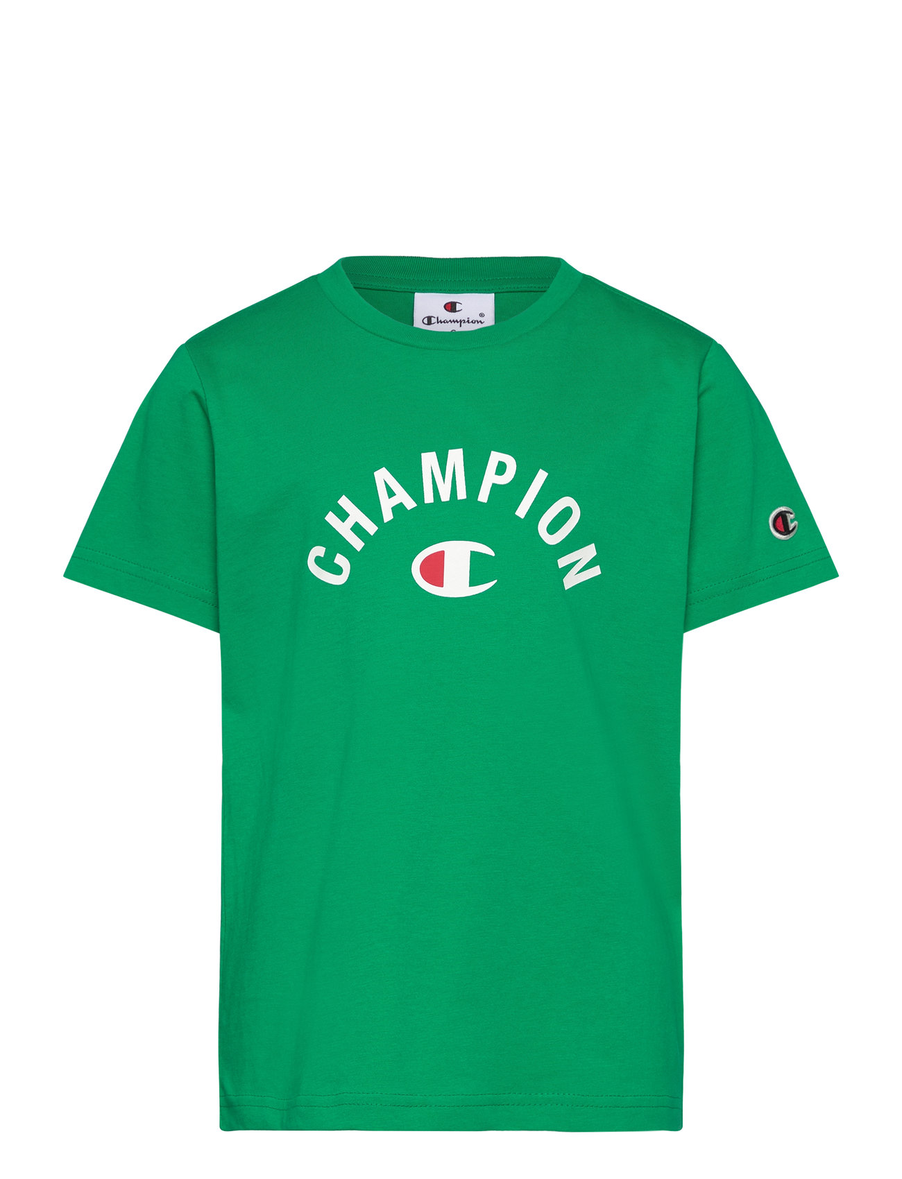 CHAMPION Ss Tee Grün - 114-119 - Kinder